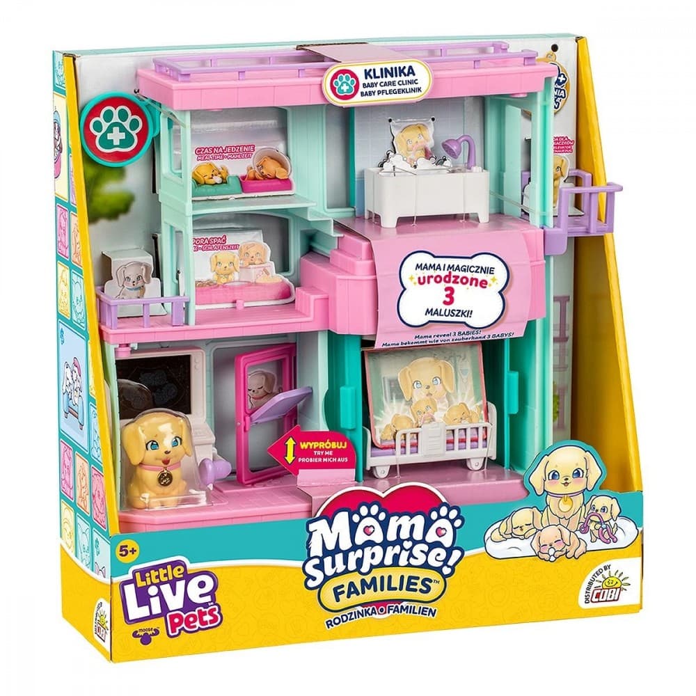 Little Live Pets Families komplet klinika (COBI)