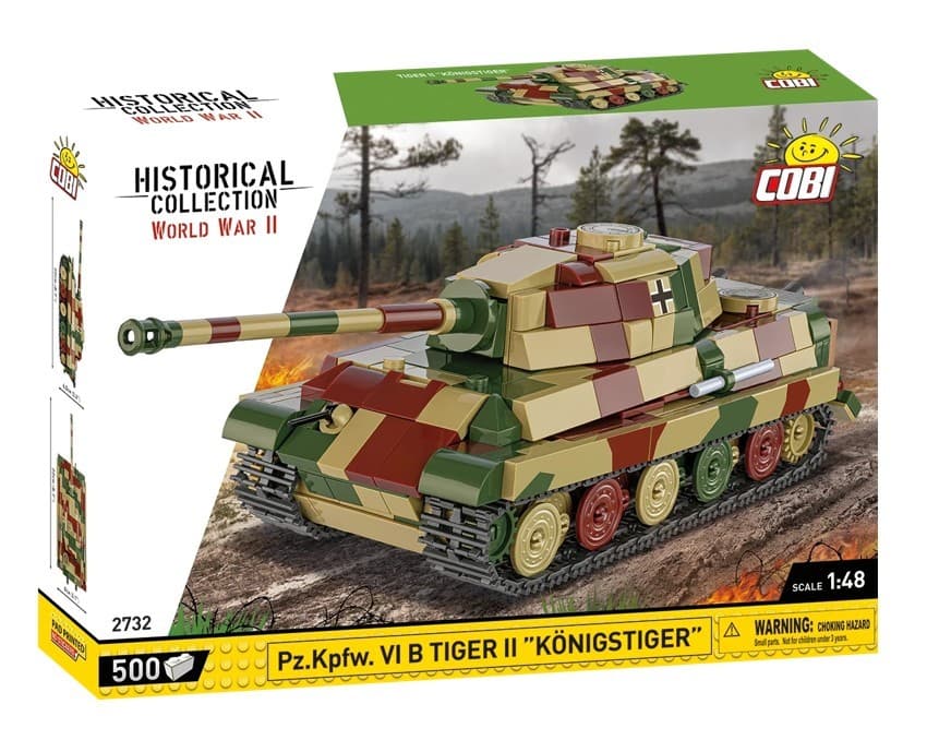 Kocke COBI - Tenk Tiger II Königstiger (500 kock)