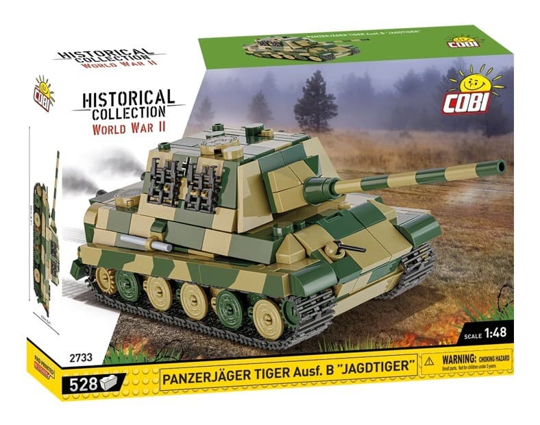Sestavljivi model lovca na tanke Jagdtiger (Panzerjager Tiger Ausf. B), 720 kock