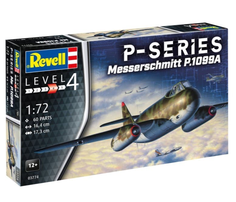 Model letala REVELL Messerschmitt P.1099A 1/72