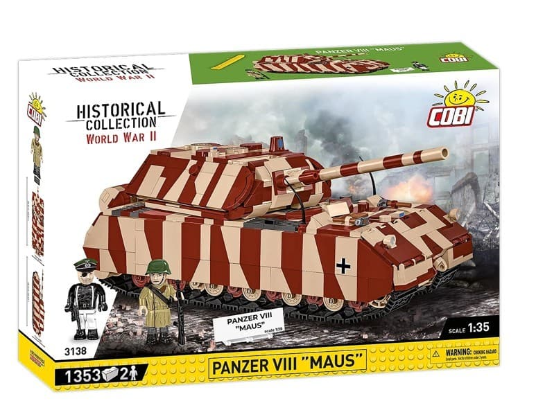 COBI Kocke Panzer VIII Maus, 1034 kosov