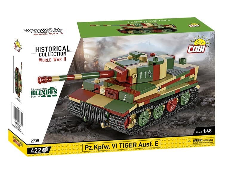 COBI Kocke "Tiger I" Ausf. E, 1:48, 630 kock