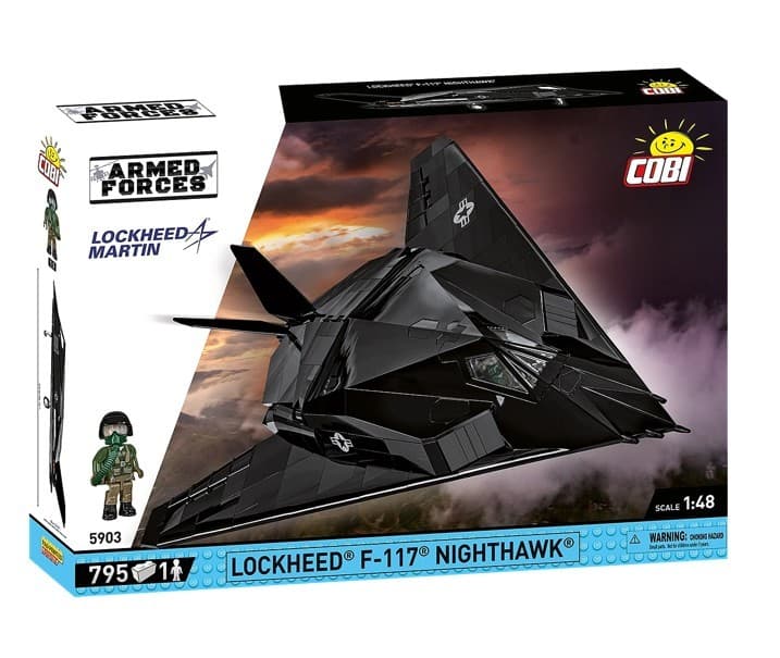 COBI Kocke Lockheed F-117 Nighthawk, 1:48, 795 kock
