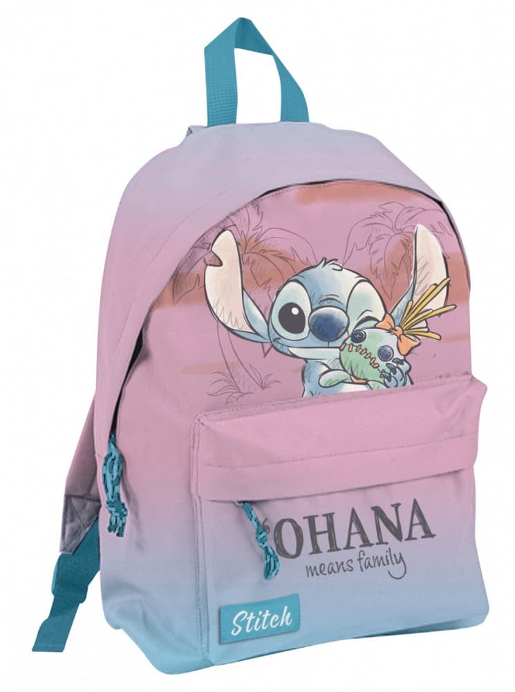 KIDS EUROSWAN dvokomorni nahrbtnik Stitch, 29 cm
