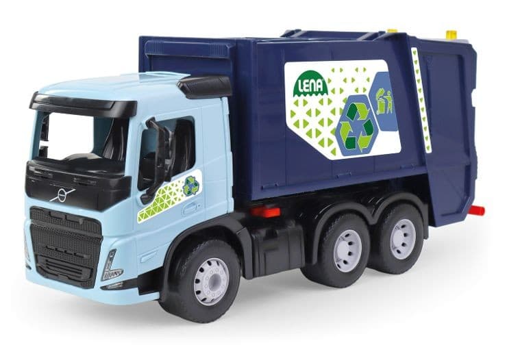 LENA smetarska vozila Worxx Volvo FMX, s košema, za igro