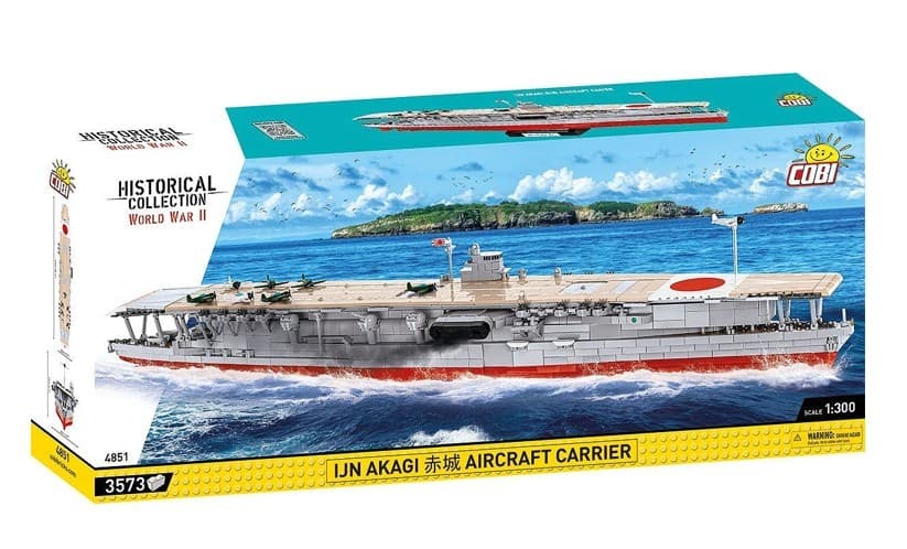 COBI Kocke, letalonosilka AKAGI, 3573 delov