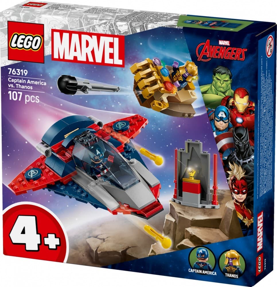 LEGO Marvel Kapitan Amerika proti Thanosu (76319) 7