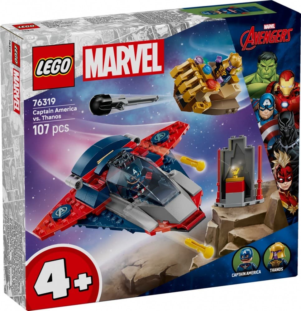 LEGO Marvel Kapitan Amerika proti Thanosu (76319)