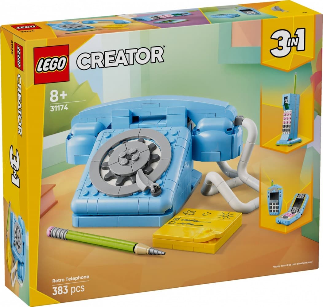 LEGO Creator 3 v 1: Retro telefon (31174)