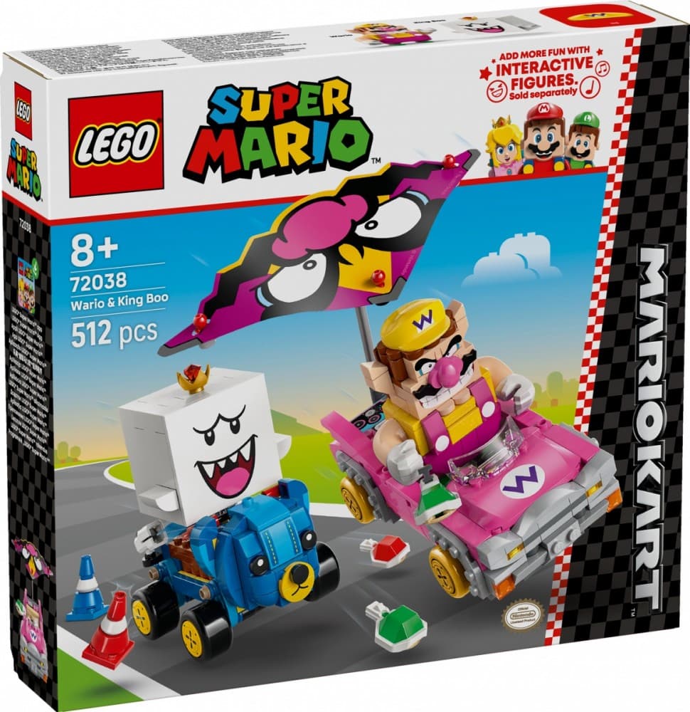 LEGO Super Mario Kart Wario in King Boo (72038)
