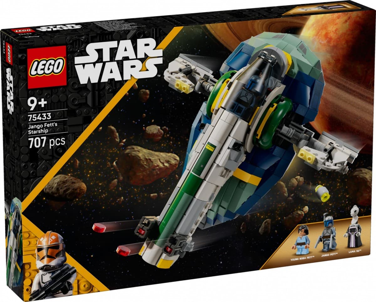 LEGO Kocki Star Wars 75433: Jango Fettov ladjevje