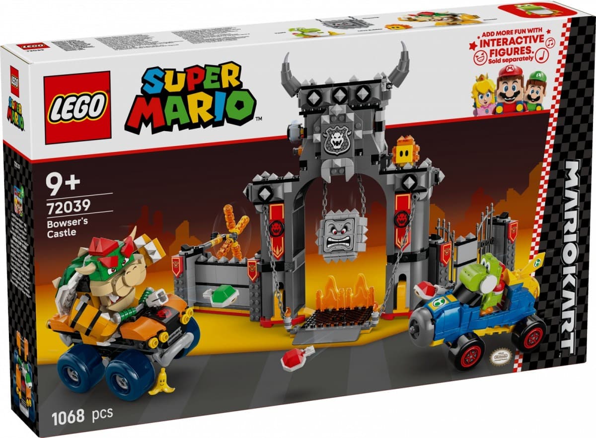 LEGO Kocki Super Mario 72039: Bowserjev grad in dirka