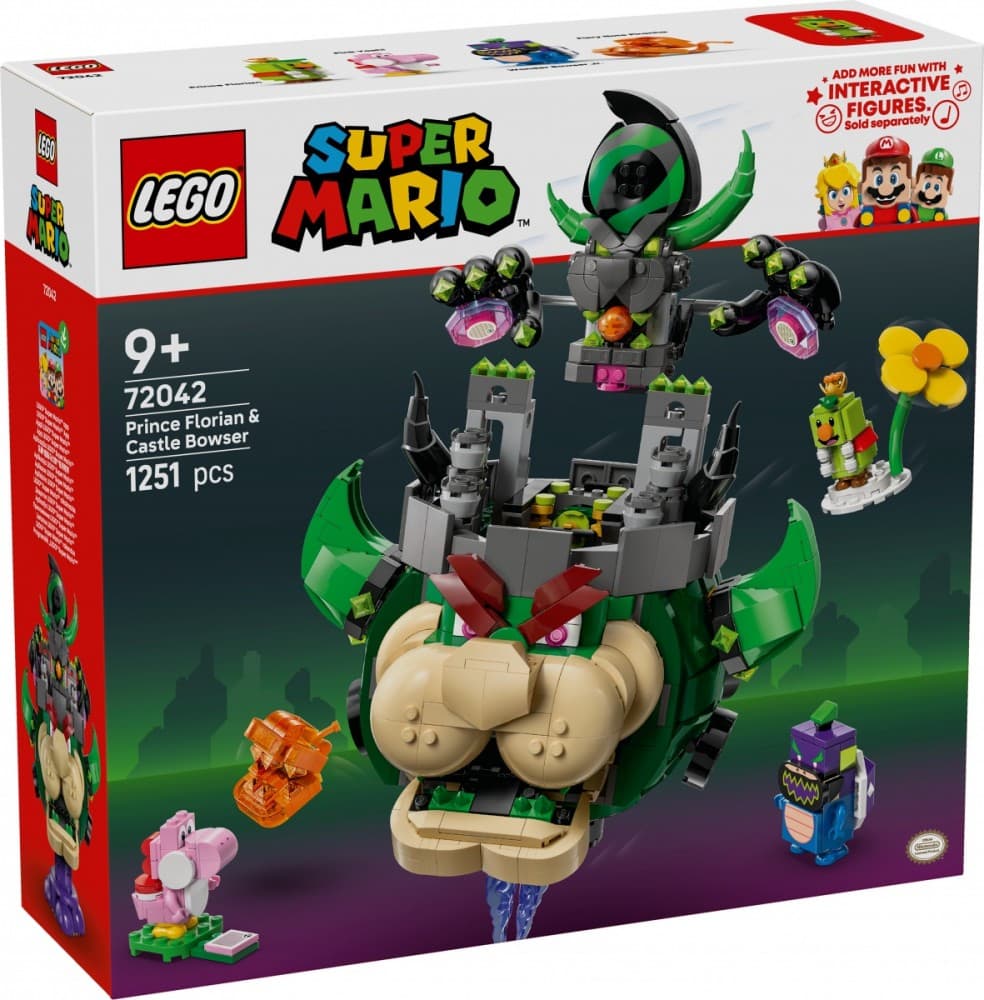 LEGO Kocki Super Mario 72042: Princ Florian in Bowserjev grad