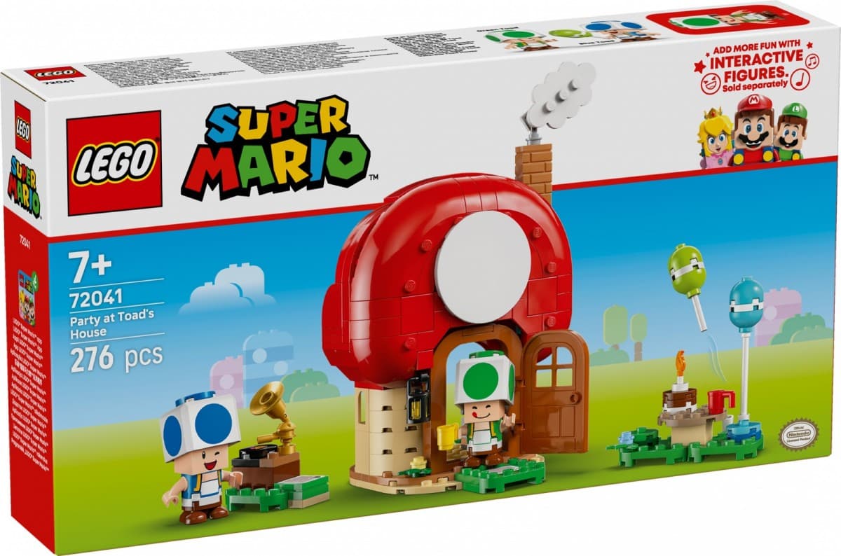 LEGO Kocki Super Mario 72041: Toadova zabava