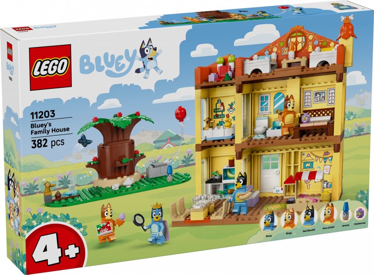 LEGO Kocke Bluey 11203 Družinska hiša