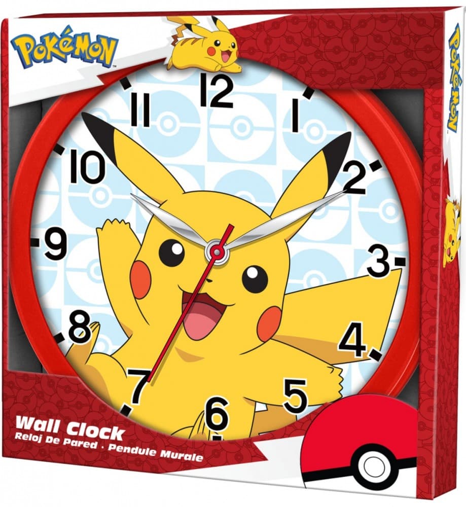 Stenska ura Pokémon Pikachu 25 cm