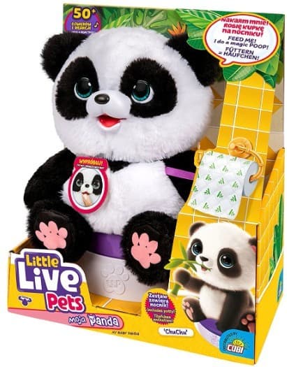 Interaktivna igračka medvedek panda Little Live Pets