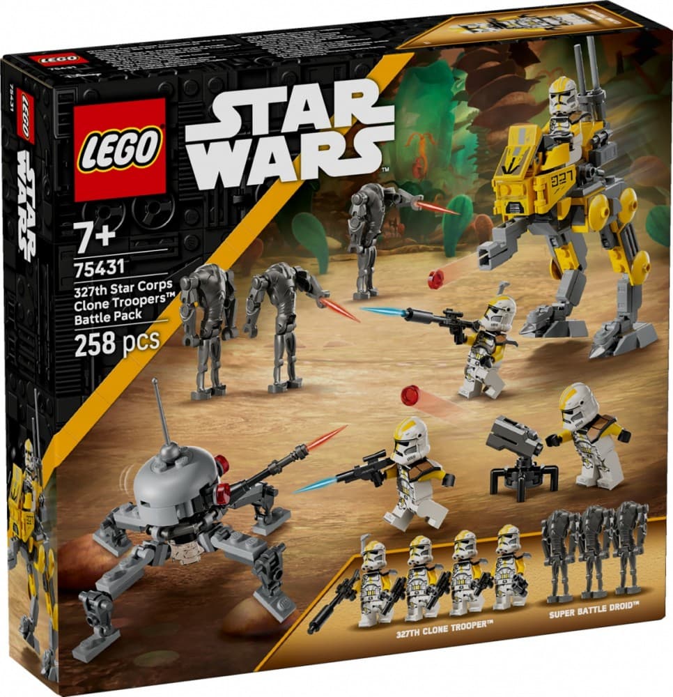 LEGO Kocke Star Wars: Bojni komplet - Klonski vojaki 327. korpusa