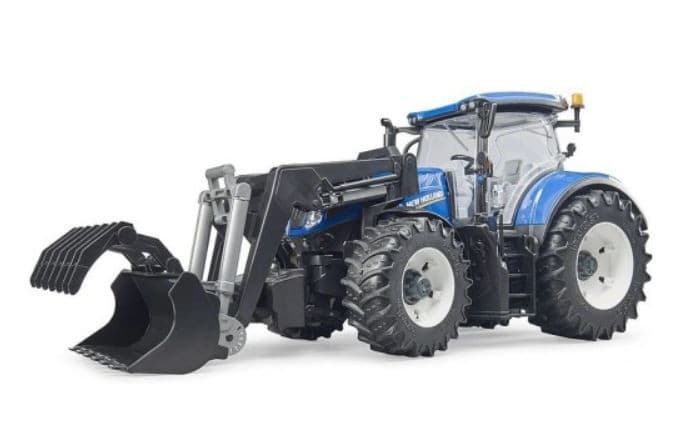 Traktor BRUDER New Holland T7.315 z nalagalnim napravam