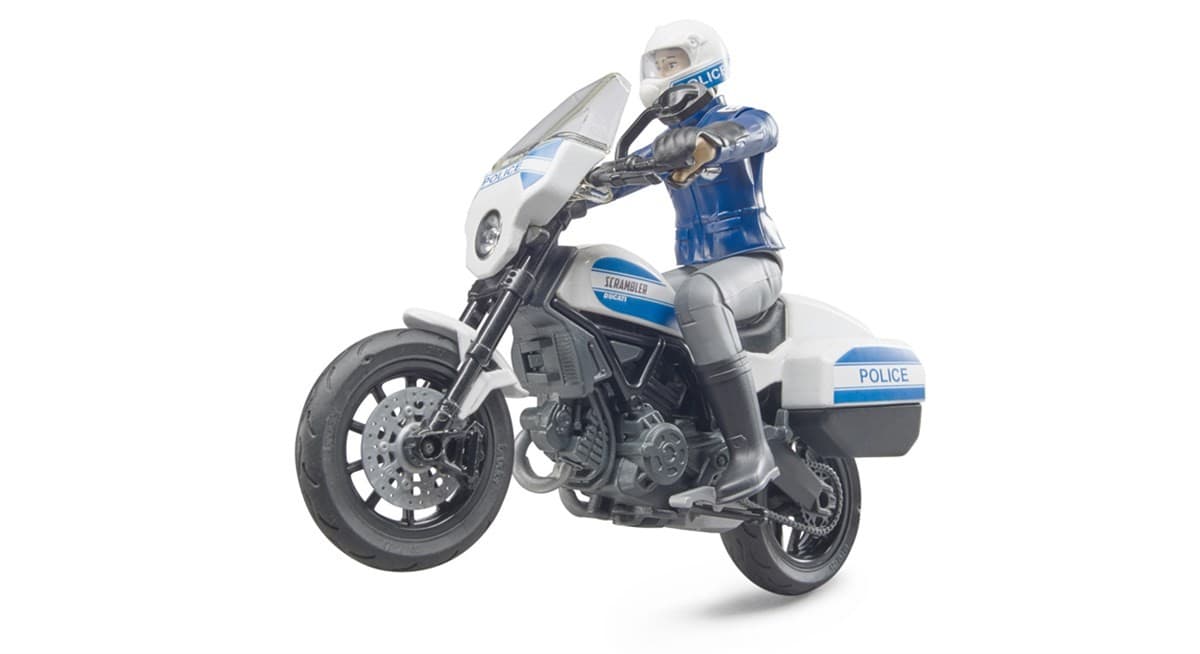 Policist na motorju Ducati Scrambler Bruder Bworld 6