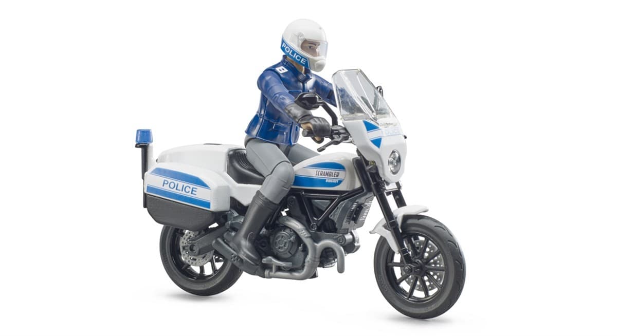 Policist na motorju Ducati Scrambler Bruder Bworld 7
