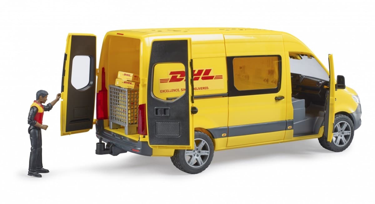 Avtobus MB Sprinter DHL s figurico in dodatki 4