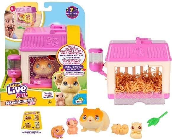 Figurica Little Live Pets - Mama Surprise Mini Hamster 3