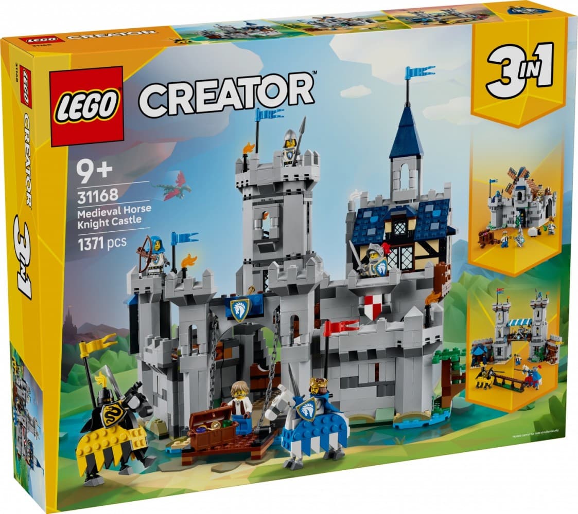 LEGO Creator 3 v 1 srednjeveški viteški grad