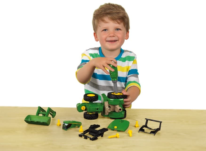 KLEIN Traktor John Deere za sestavljanje 6