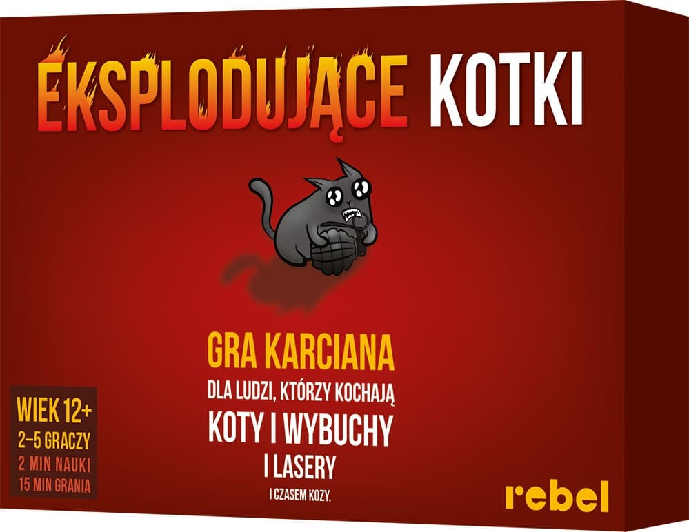 Družabna igra Eksplodirajoči muci (nova edicija)