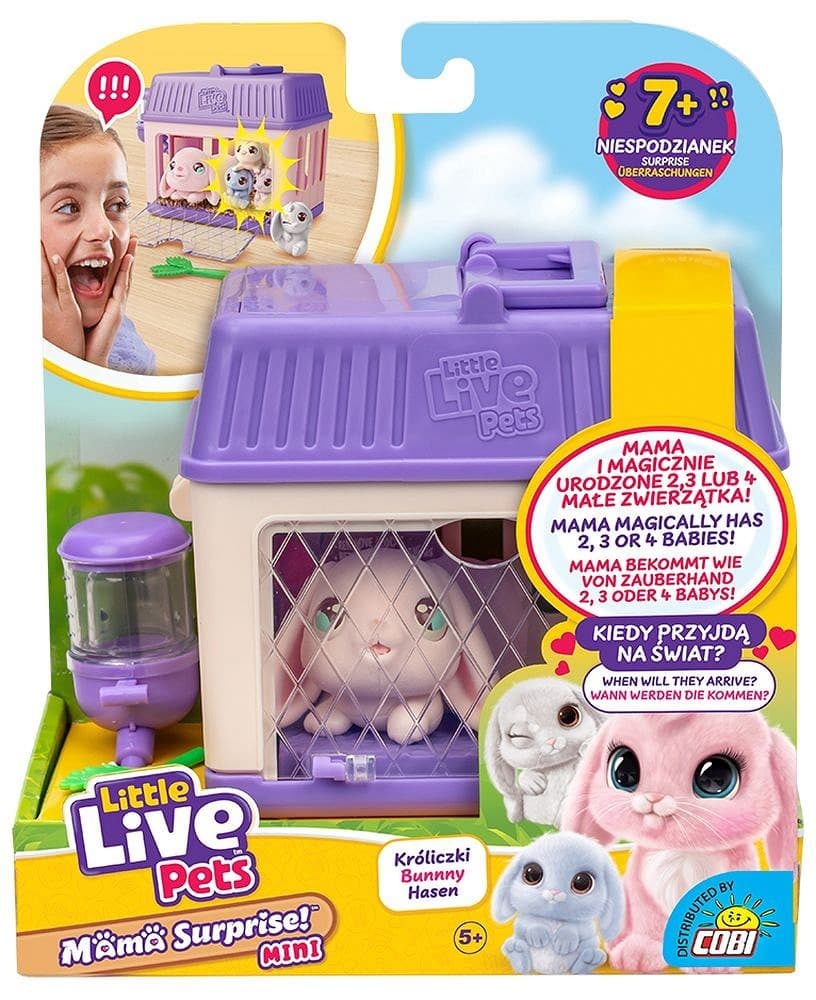 Figurica Little Live Pets – Mama Surprise Mini zajček