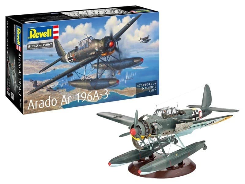 Model za sestavljanje: Letalo Arado AR 196A-3 (REVELL 1:32)