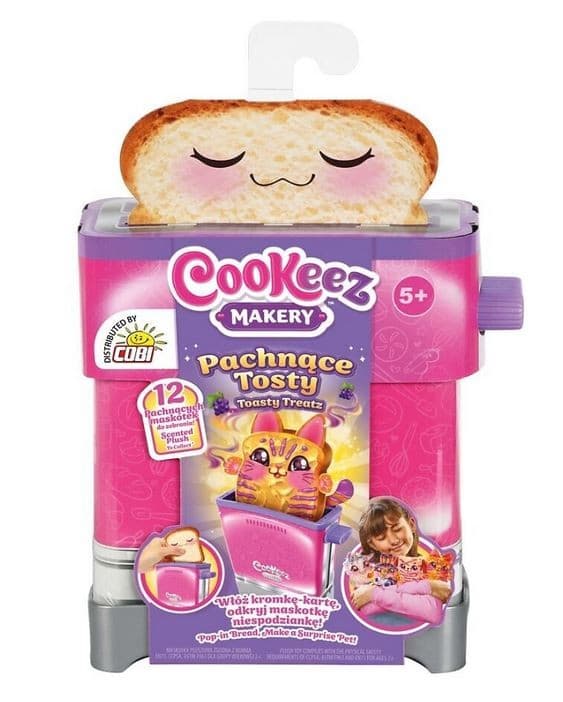 Puhasti pekač Cookeez - dišeči toast