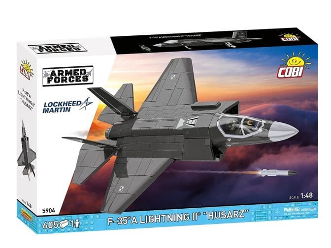 COBI Kocke F-35A Lightning II, 605 delov