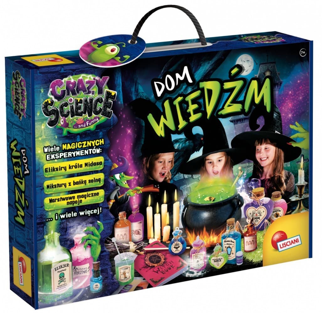 LISCIANI Crazy Science Komplet: Čarovniški dom