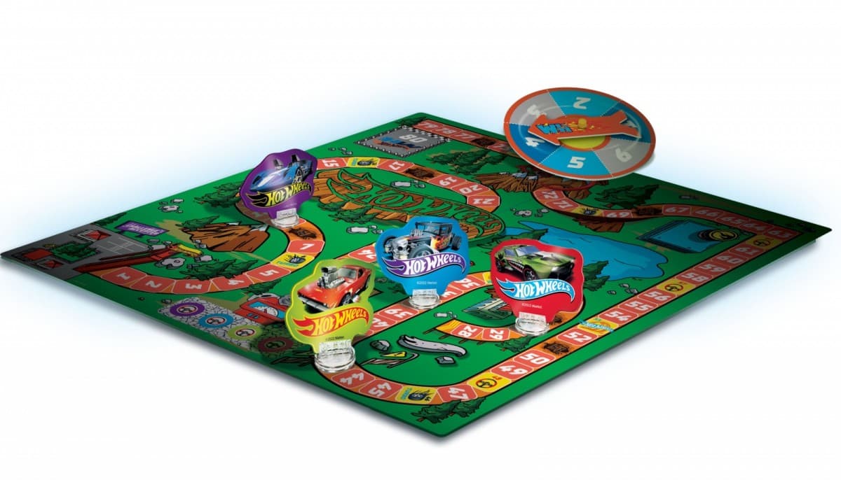 LISCIANI Hot Wheels - Družabna igra dirkanje 5