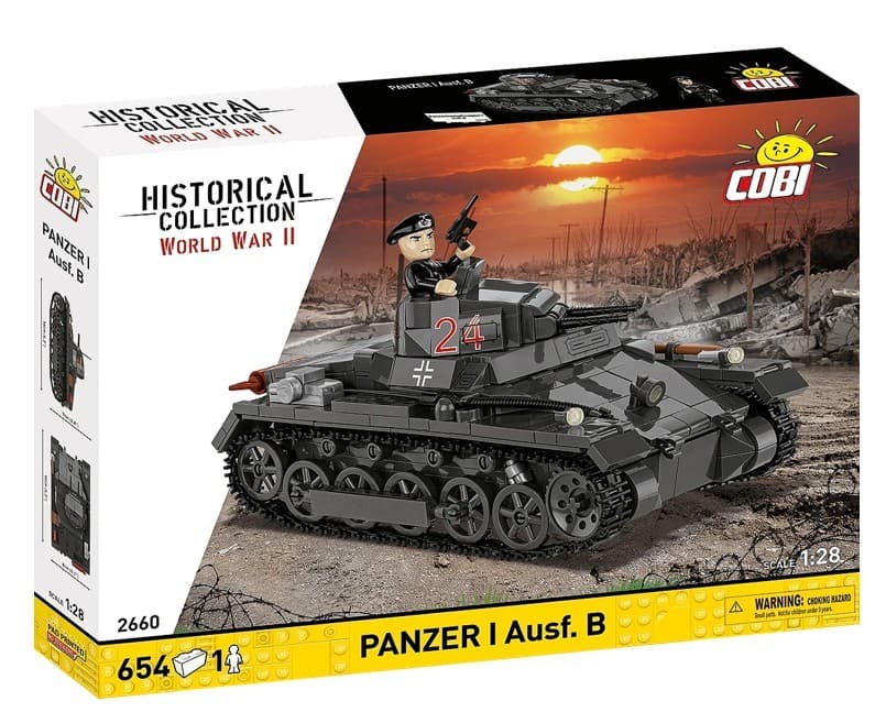 Kocke COBI Panzer I (Francija 1940), 654 kos.