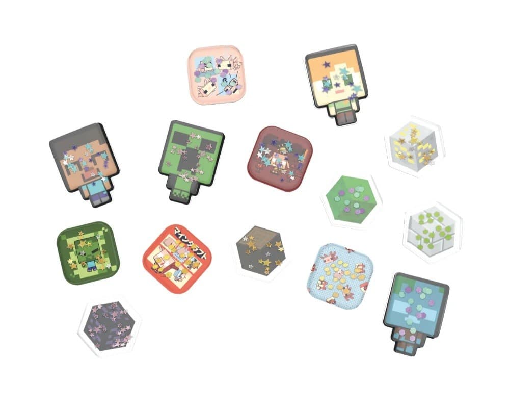 EPEE "Naklejkomat 3D" Minecraft - dopolnilni set 6
