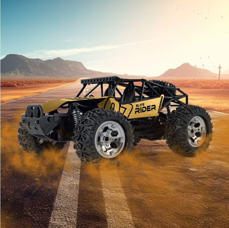 ALBA MOLI Turbo Challange Elte Adventure Gold RC Buggy 1:12 3