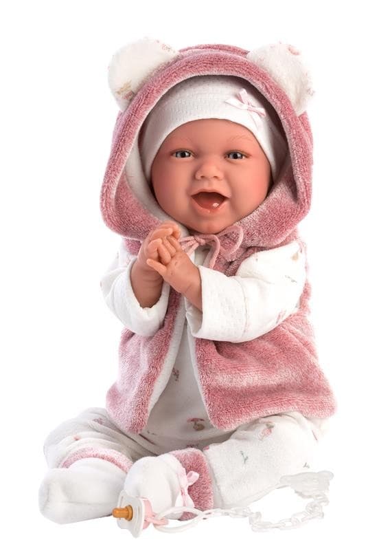 LLORENS lutka dojenček Mimi, 42 cm, smejoča se