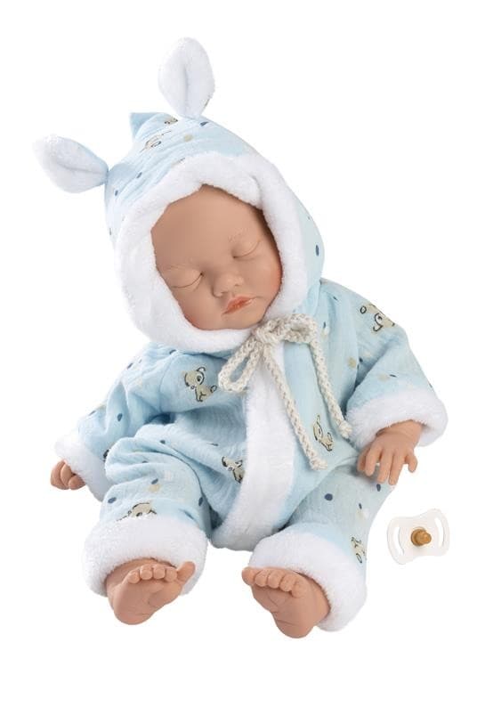 LLORENS lutka dojenček deček, 31 cm, ročno izdelana