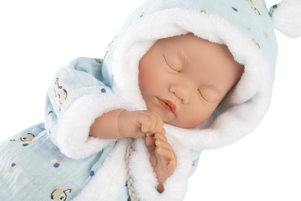 LLORENS lutka dojenček deček, 31 cm, ročno izdelana 8