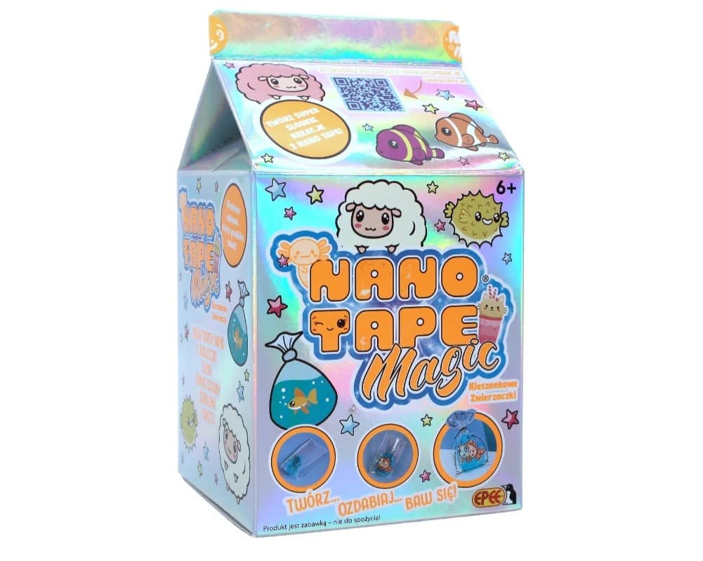 EPEE Nano Tape Magic - Komplet za ustvarjanje "kieszonkowe zwierzaczki"