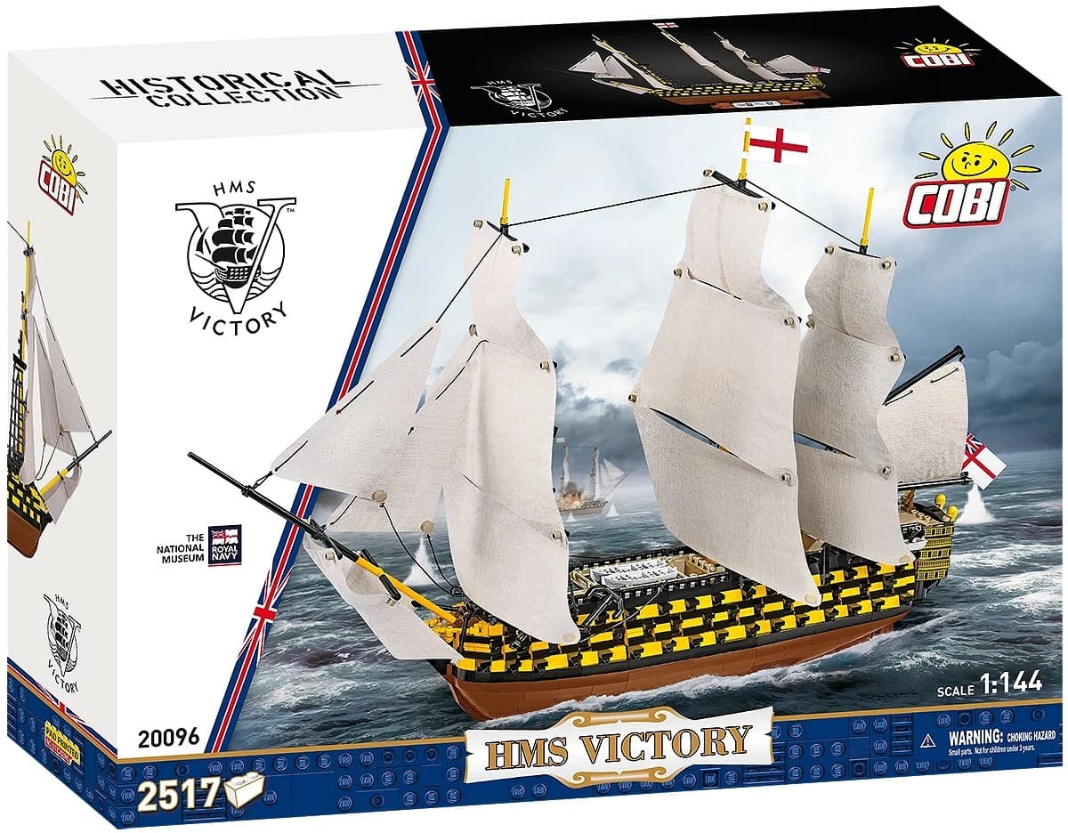 Sestavljivi model HMS Victory (1805) 2517 kock
