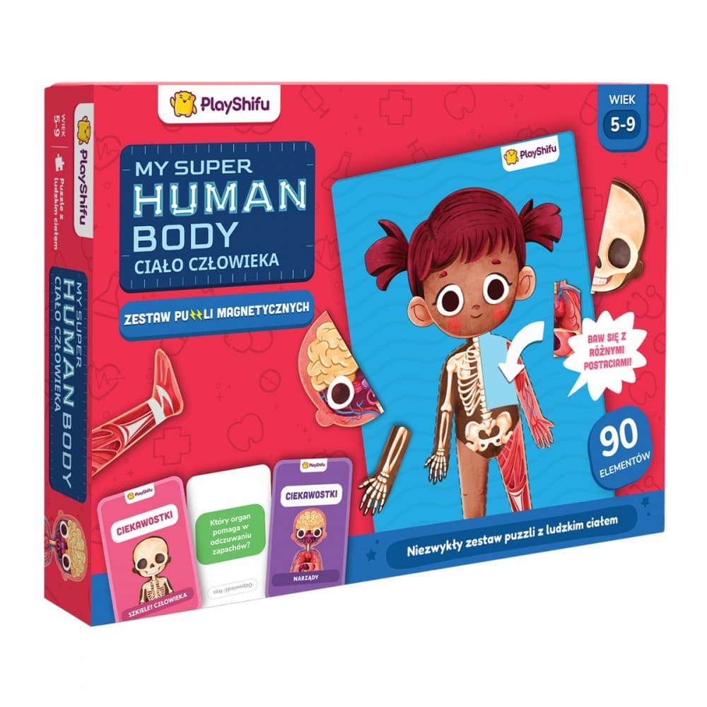 Playshifu Moj super človeški body - nauči se o človeškem telesu