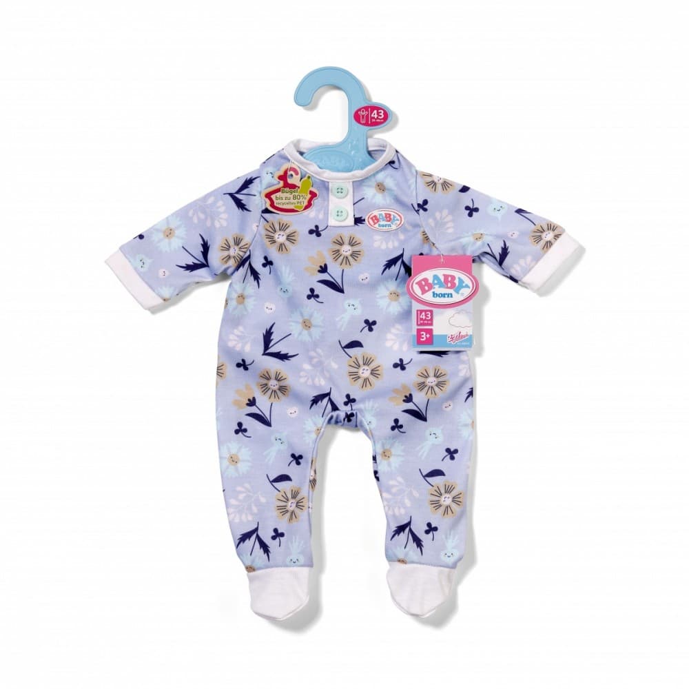 ZAPF BABY born Modri kombinezon za punčko 43 cm