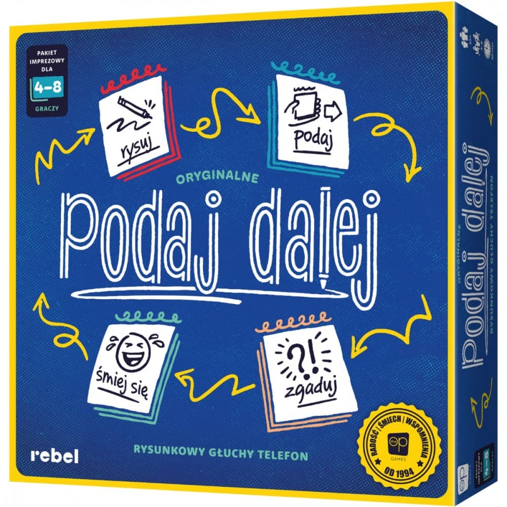 Družabna igra Podaj naprej! Druga edicija