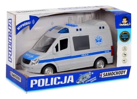 Policijski avtomobil Zvočni in svetlobni efekti, 1:16