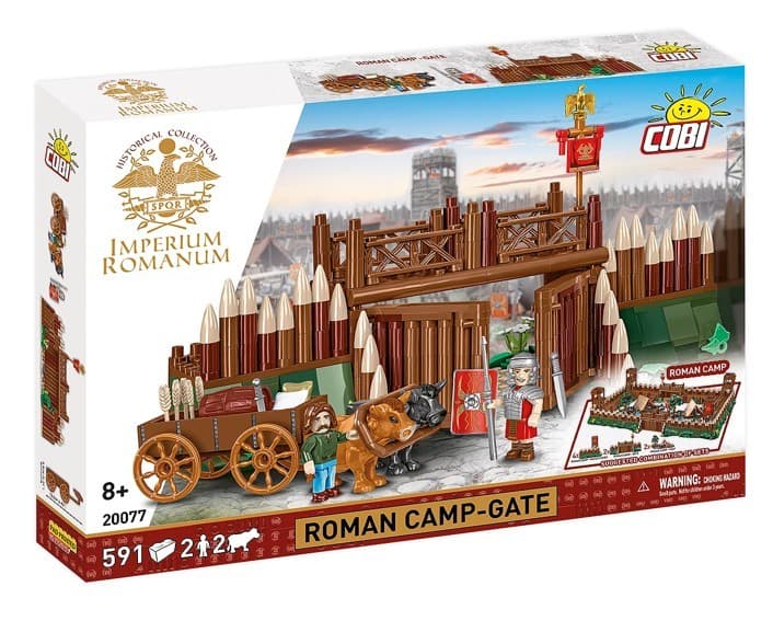 Kocke COBI Rimski imperij - Vrata tabora 591 kock