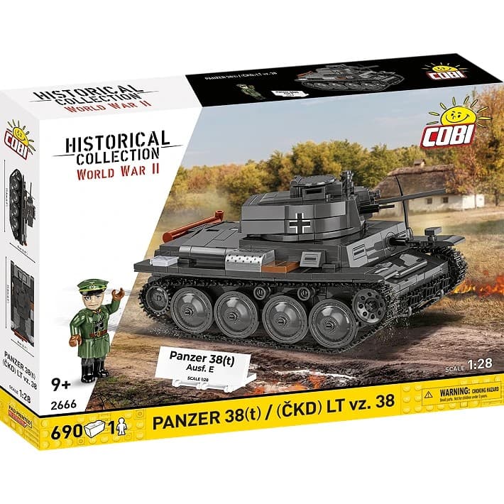 COBI Panzer 38(t) / LT vz.38 gradbeni komplet (690 kosov)